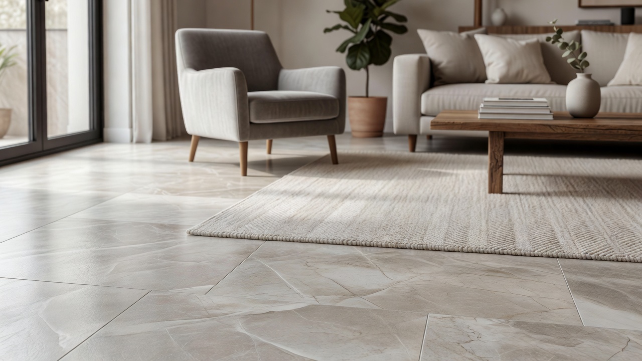 Matching Existing Tile — modern flooring photography