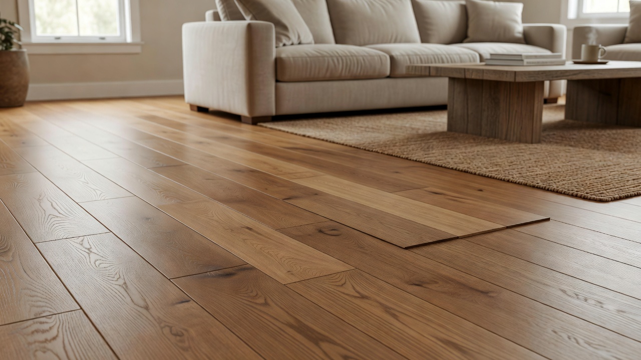 Mullican Chalmette Provincial Hickory – Glue or Float? — modern flooring photography
