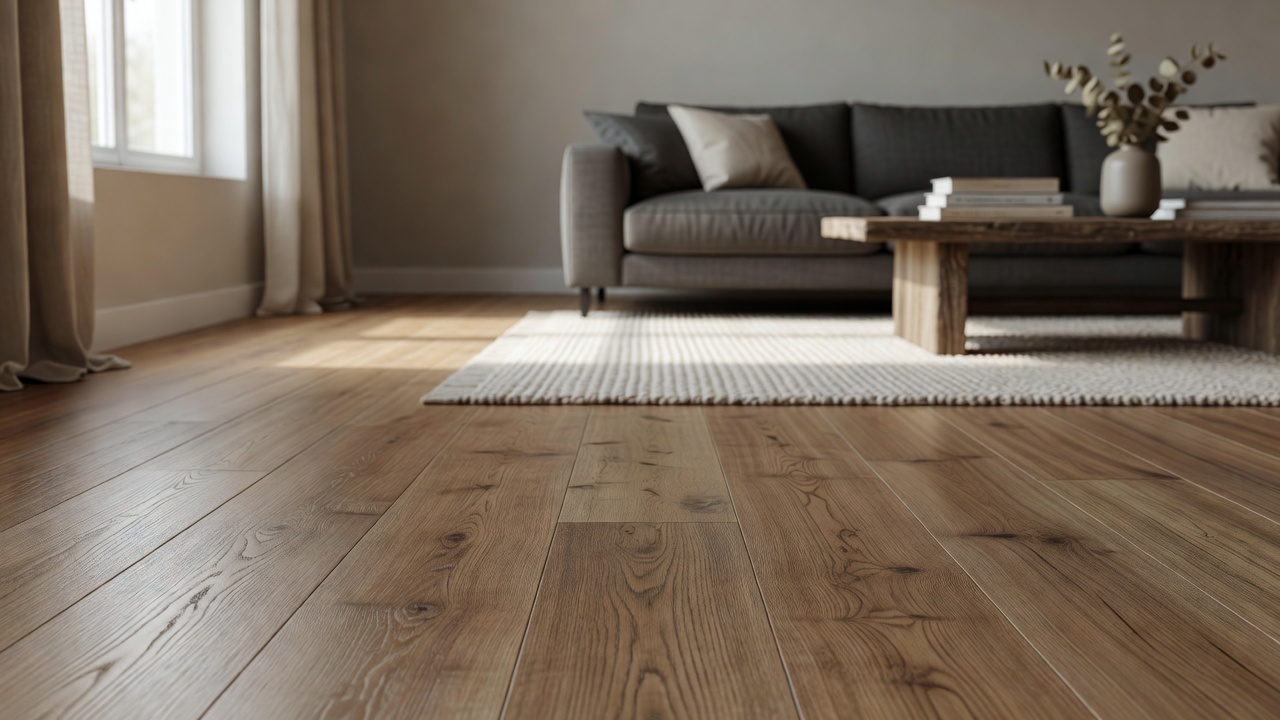 Noisy New Floor – Pergo Wynwood Oak — modern flooring photography