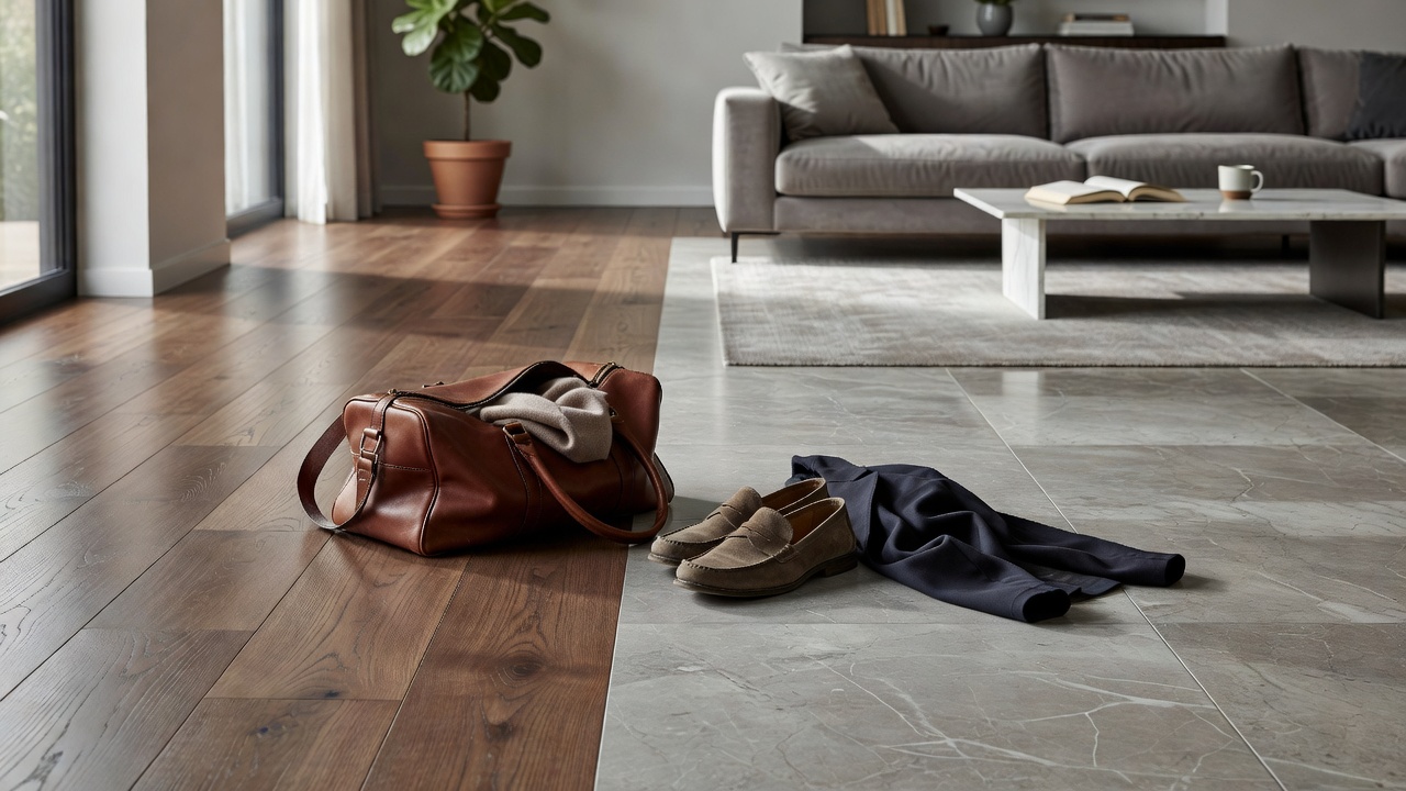 On the Go — modern flooring photography