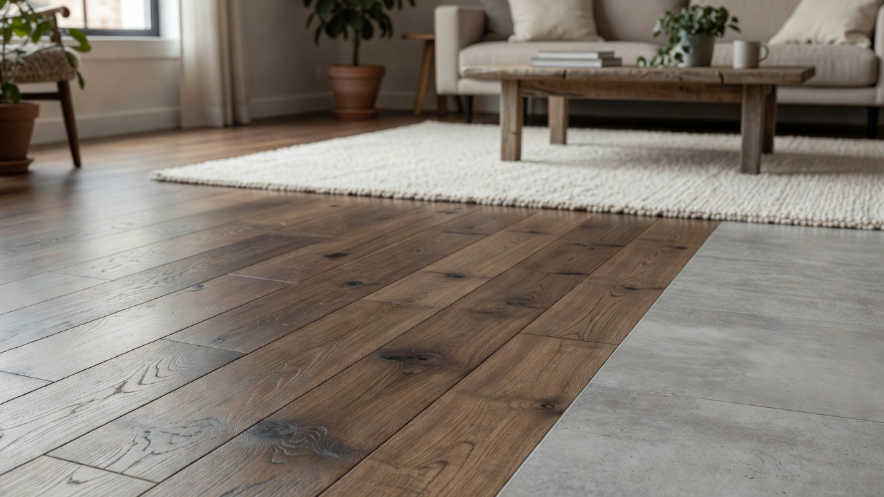 Overage also known as Waste — modern flooring photography