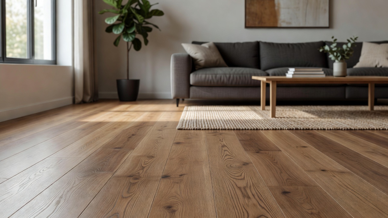 Pergo for a Bathroom — modern flooring photography