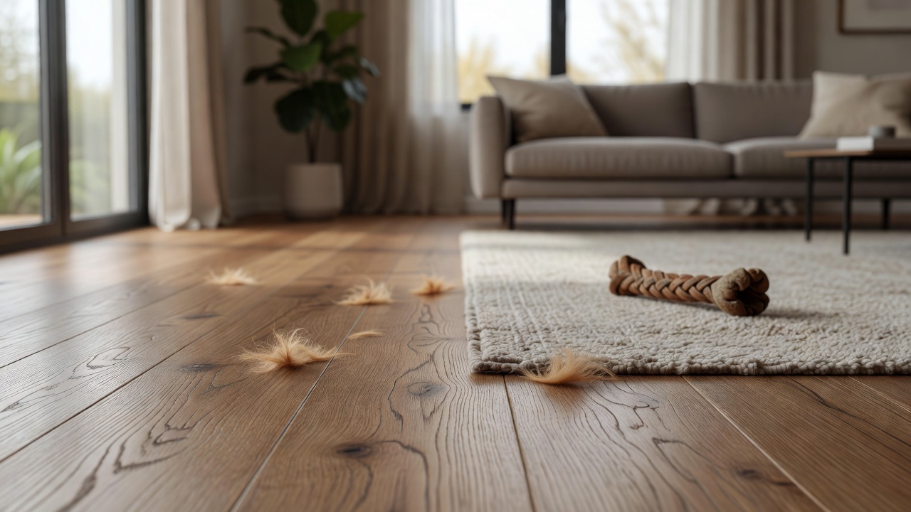 Pets and Floors Extra — modern flooring photography