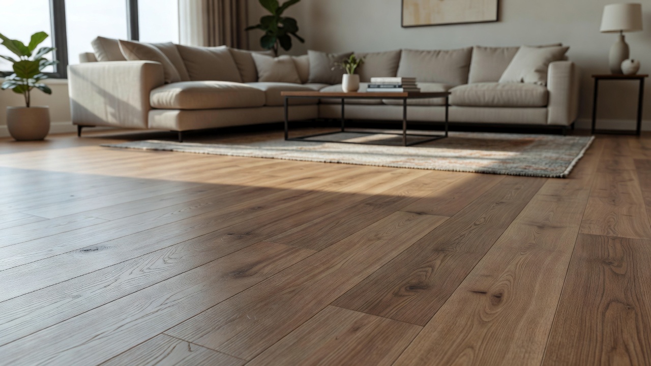 Condo Installation – Laminate on Wooden Subfloor — modern flooring photography
