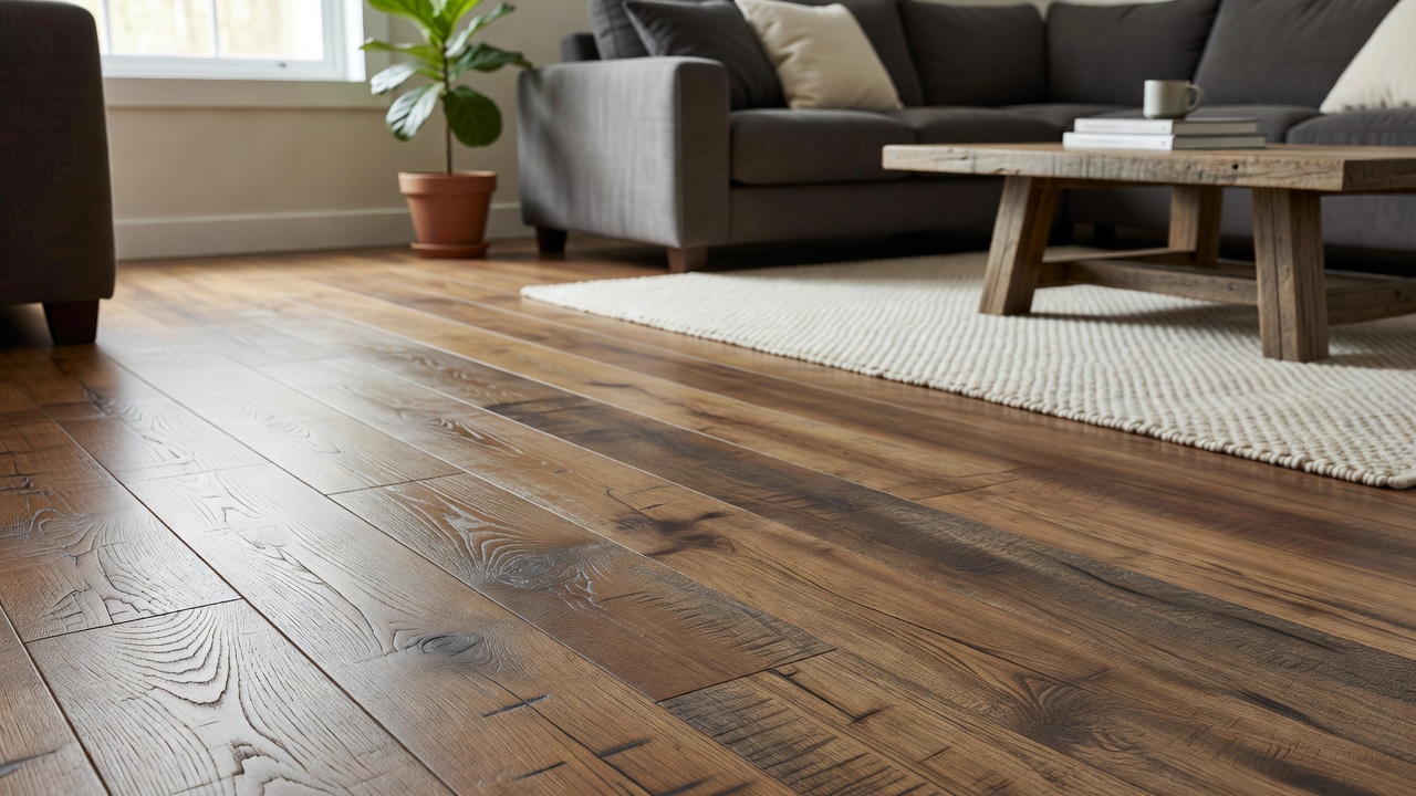Quickstep Handscraped Eligna Country Collection — modern flooring photography