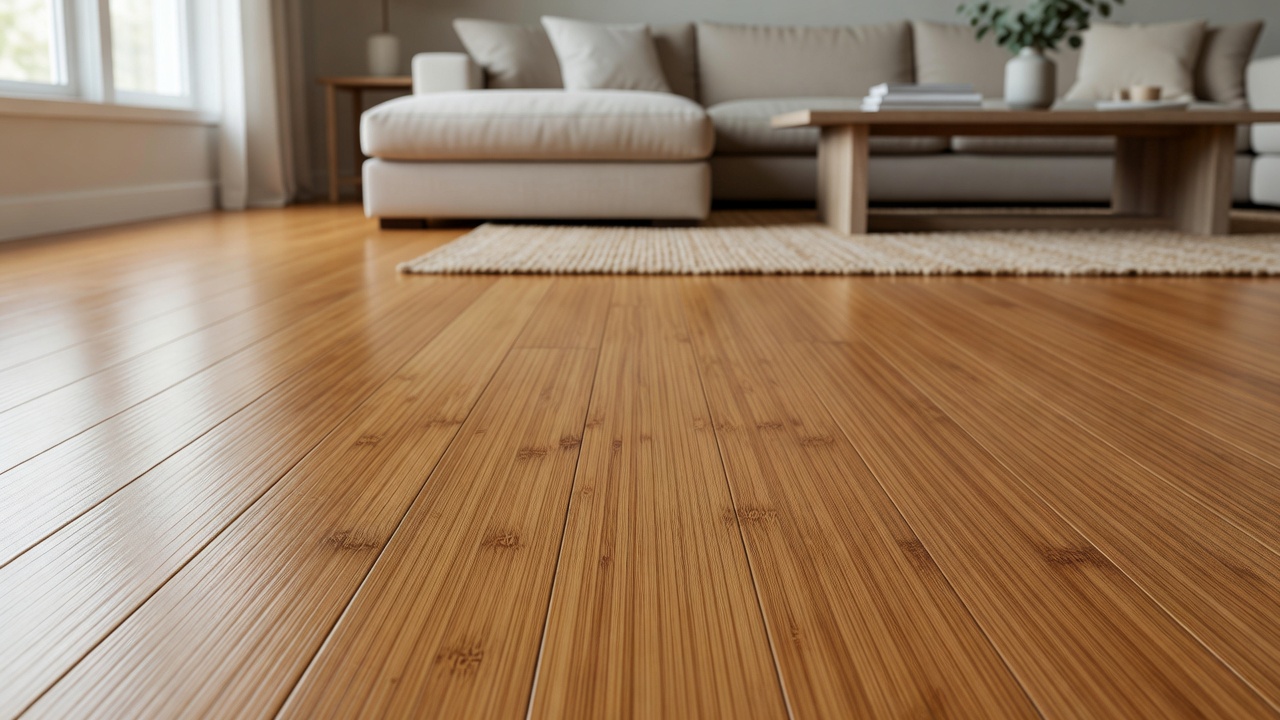 Removing Scratches from Bamboo Flooring — modern flooring photography