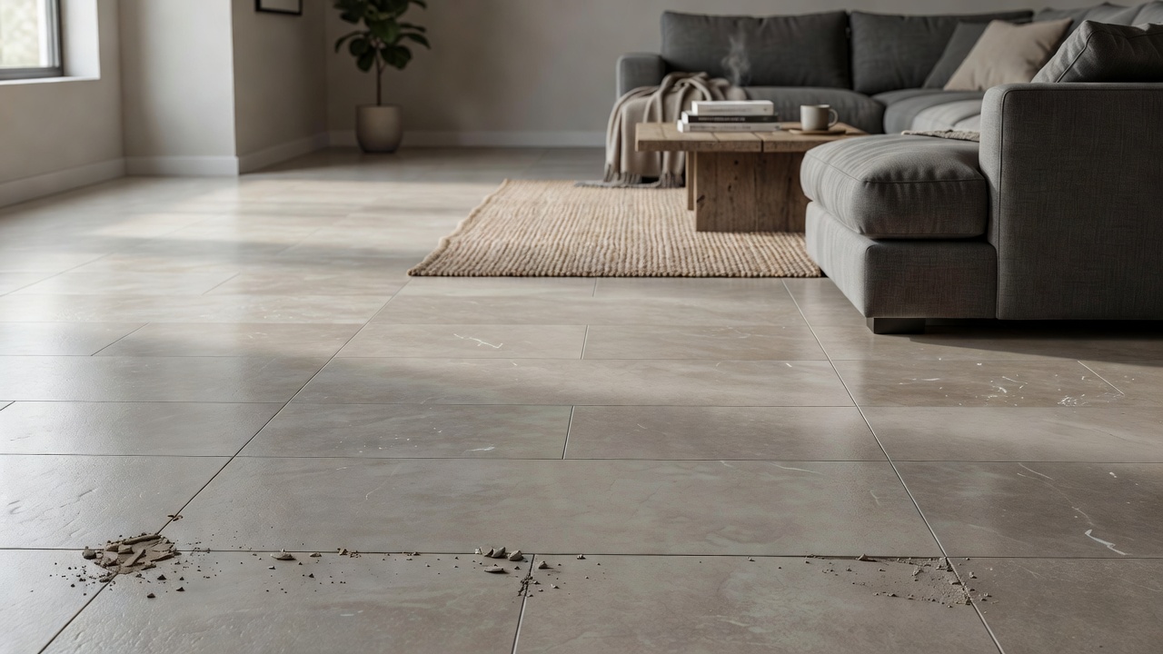 Removing Thinset — modern flooring photography