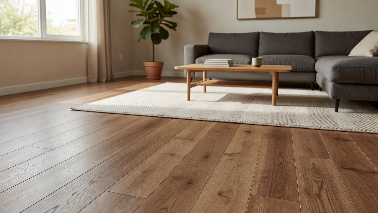 Replacing Carpet with Laminate — modern flooring photography