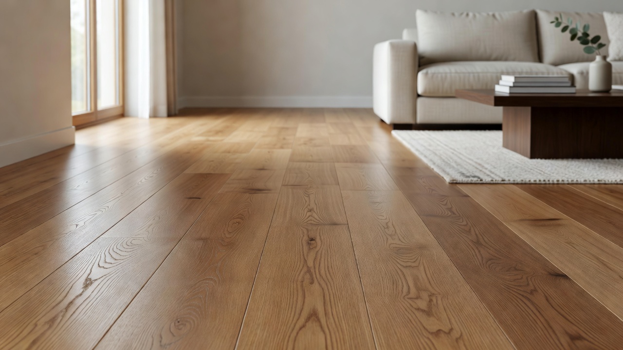 Replacing Old Engineered Water-Damaged Wood — modern flooring photography