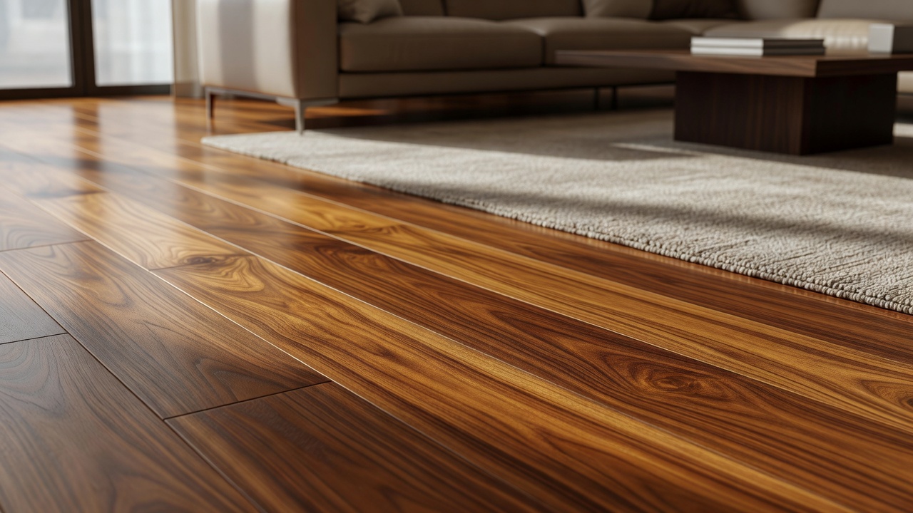 Tigerwood Exotic Hardwood Flooring Video — modern flooring photography