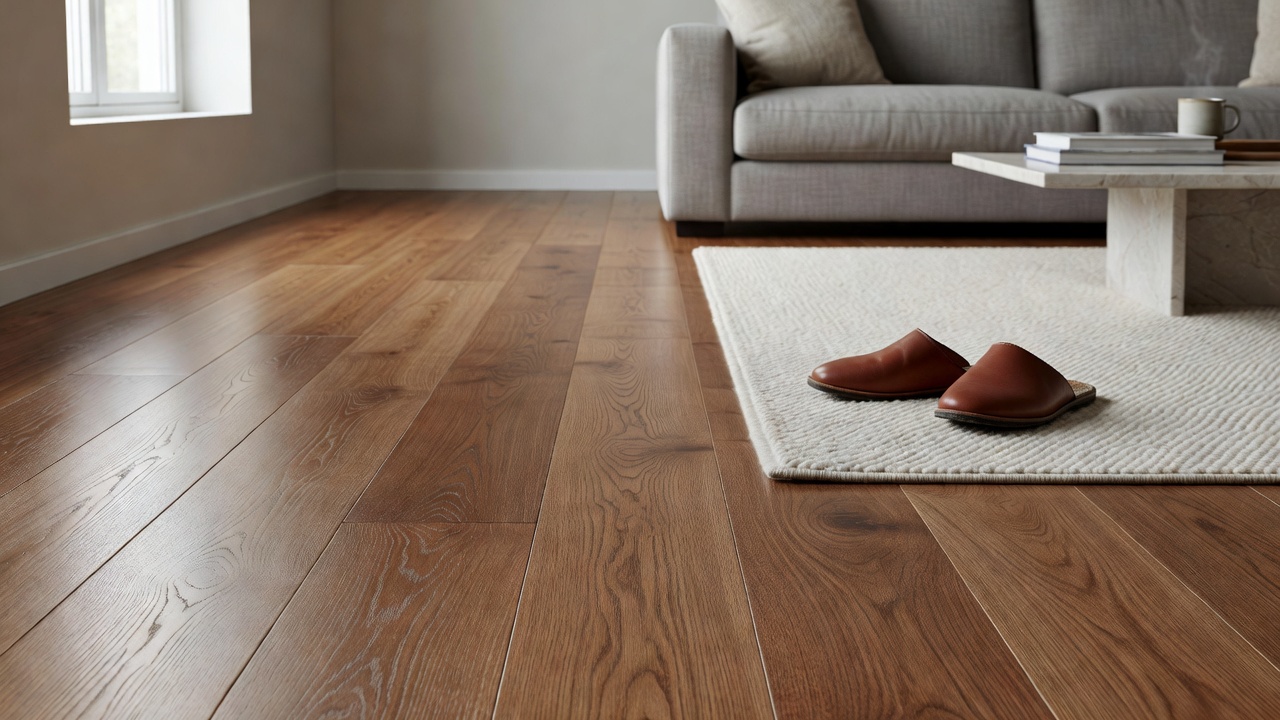 Timing is everything — modern flooring photography