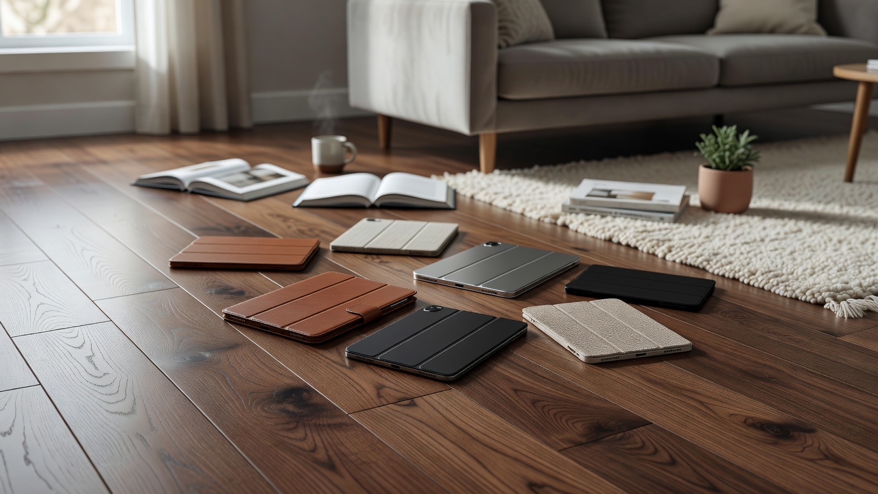 Top 6 iPAD covers and cases (including iPAD Mini) — modern flooring photography