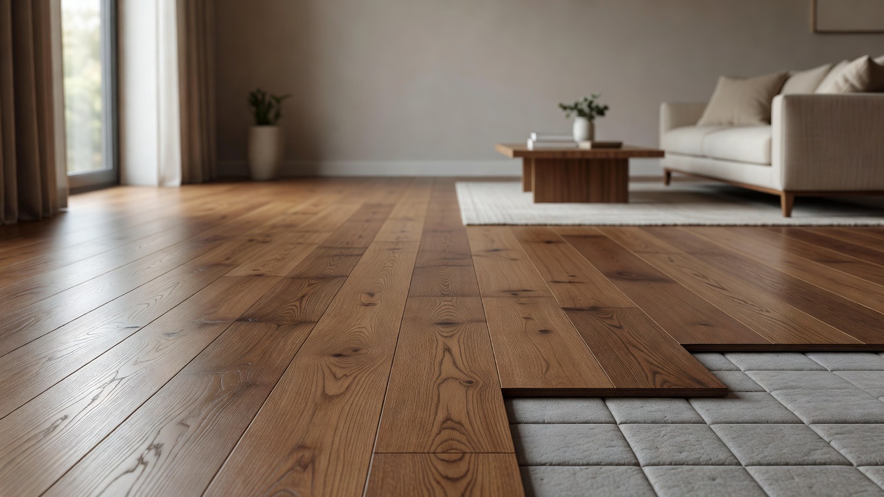 underlayment for floating floors is a very important piece of the flooring puzzle — modern flooring photography