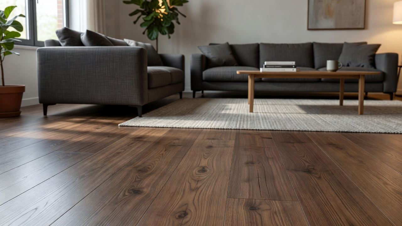 Underlayment in an Apartment Building — modern flooring photography