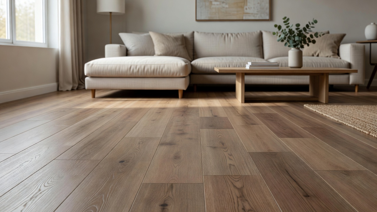 Vinyl vs Laminate — modern flooring photography