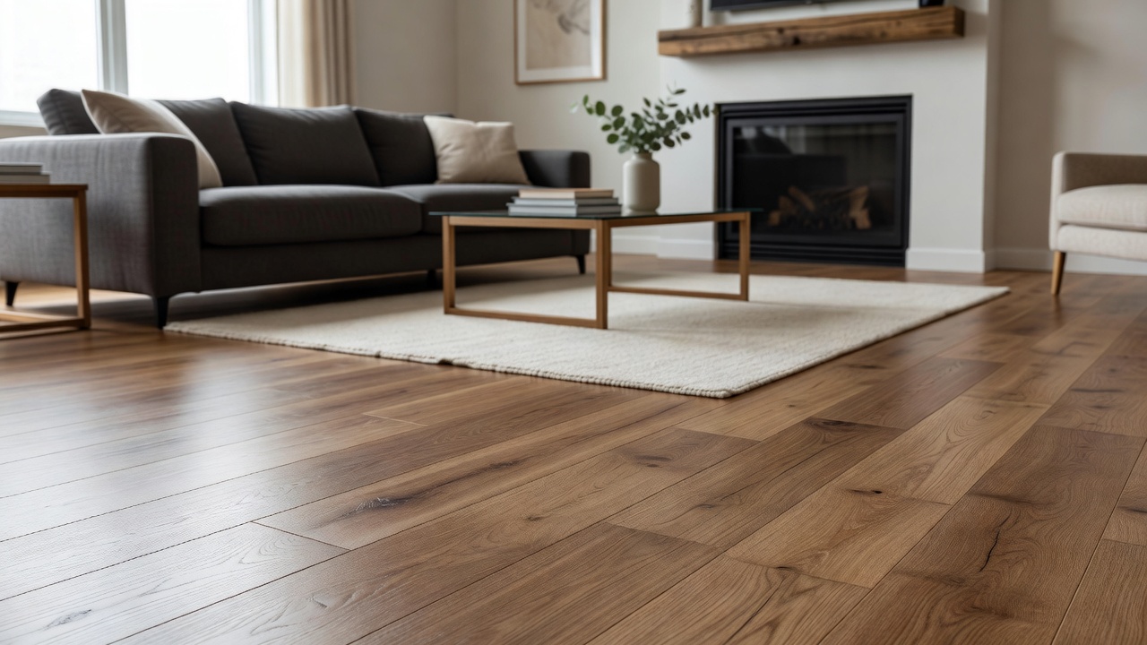 What is the most common finish used for laminate floors? — modern flooring photography