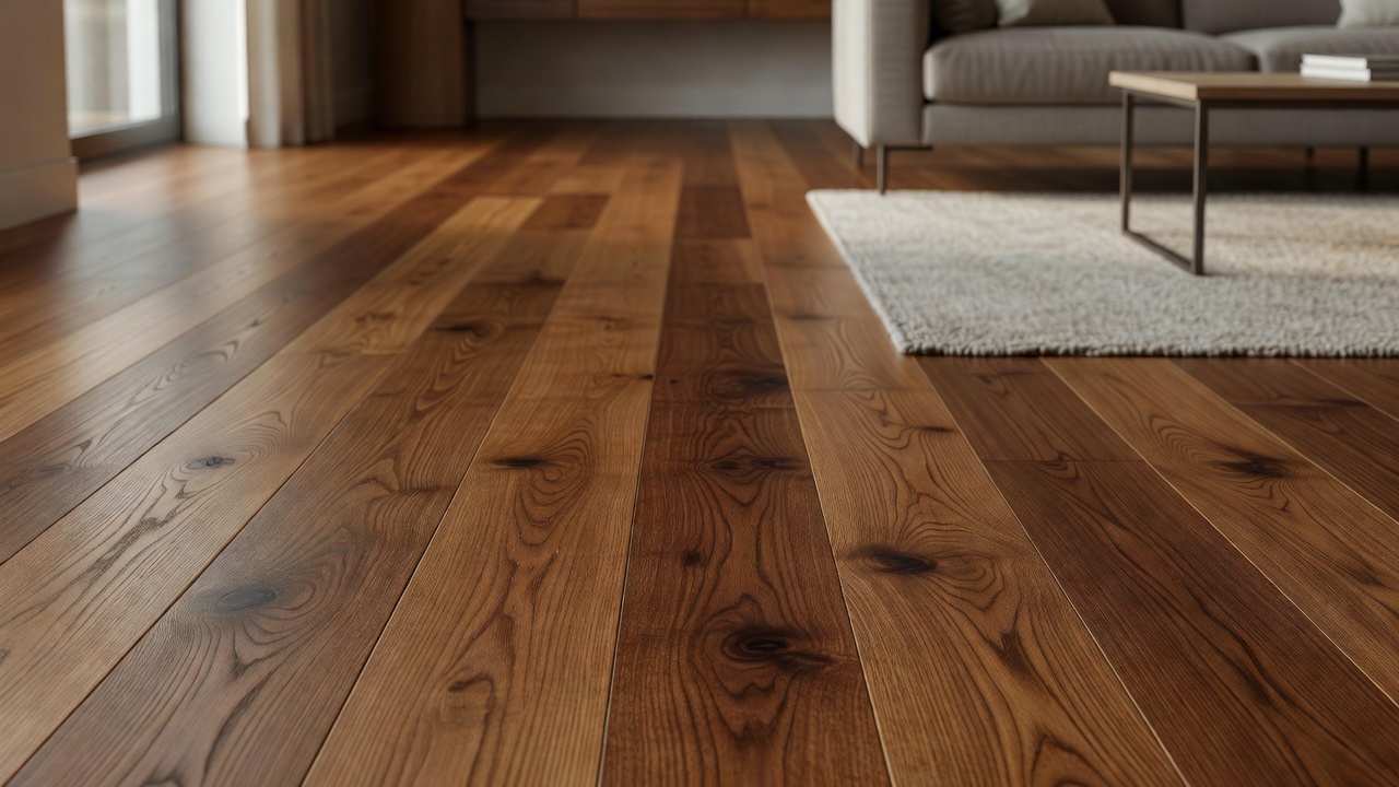 Wide Plank Flooring — modern flooring photography