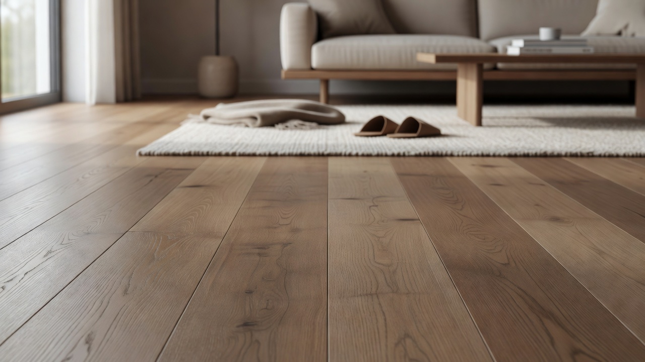 Wood Flooring Over Tile — modern flooring photography