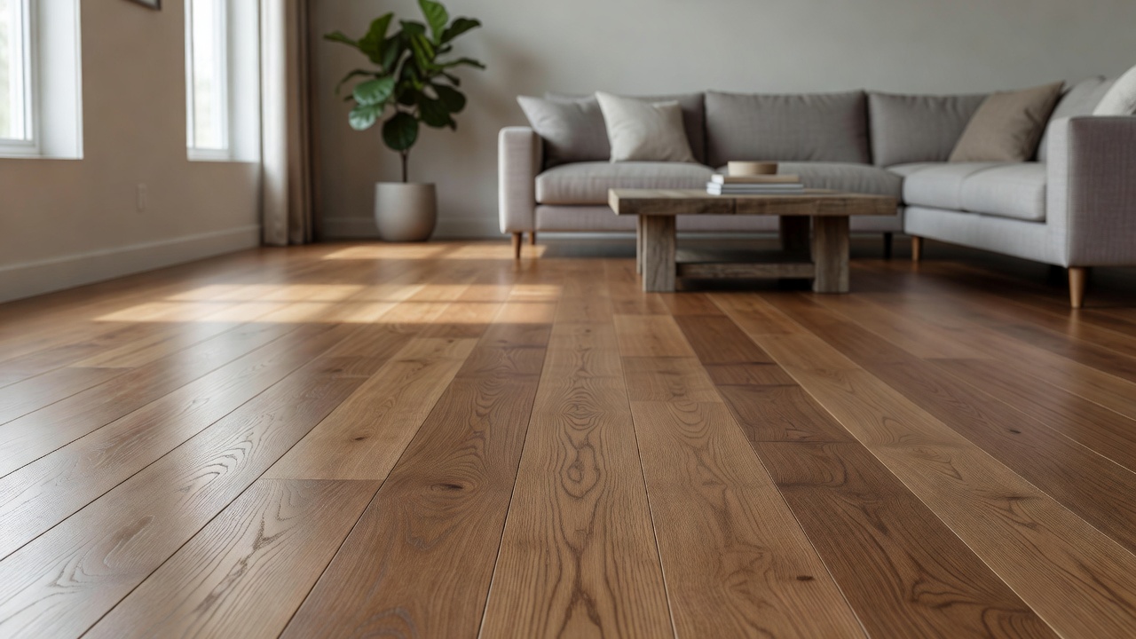 Wood Floors Over Cement — modern flooring photography