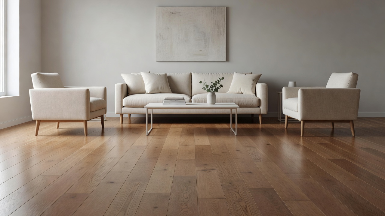 Hero image for best floor sheen for home staging