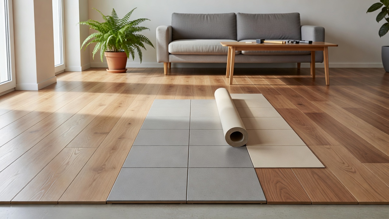 Hero image for cheapest flooring you can install yourself
