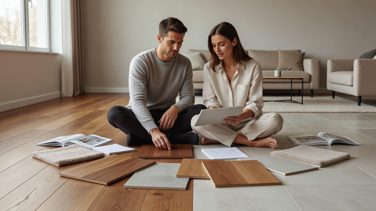 Hero image for how to choose flooring as a couple