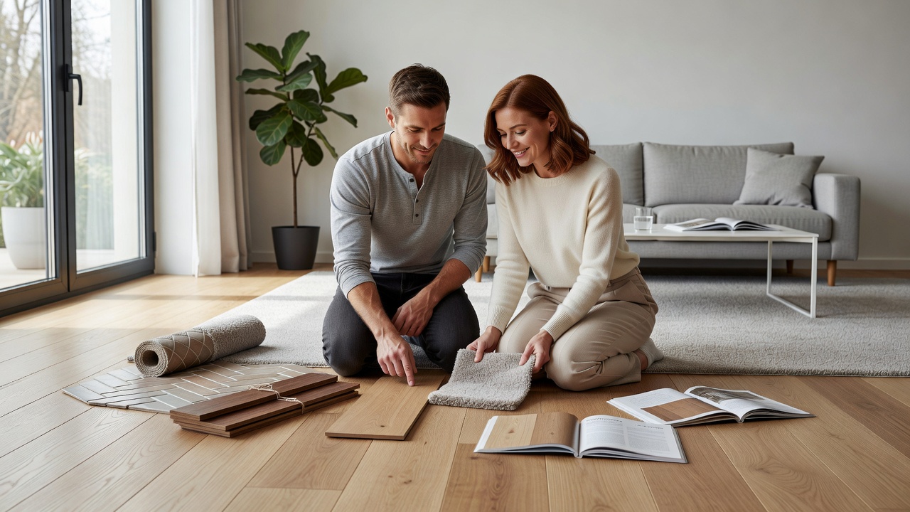 Hero image for how to choose flooring with your partner