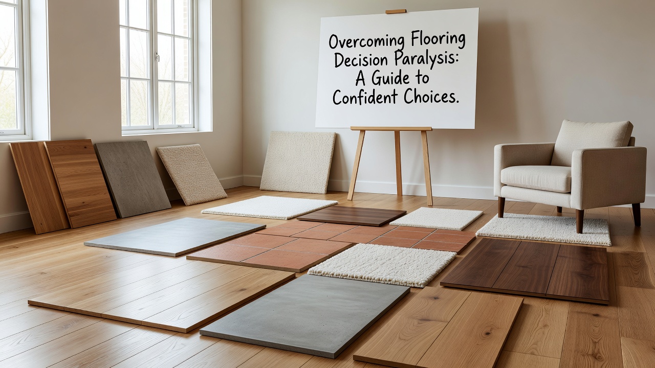 Hero image for how to overcome flooring decision paralysis