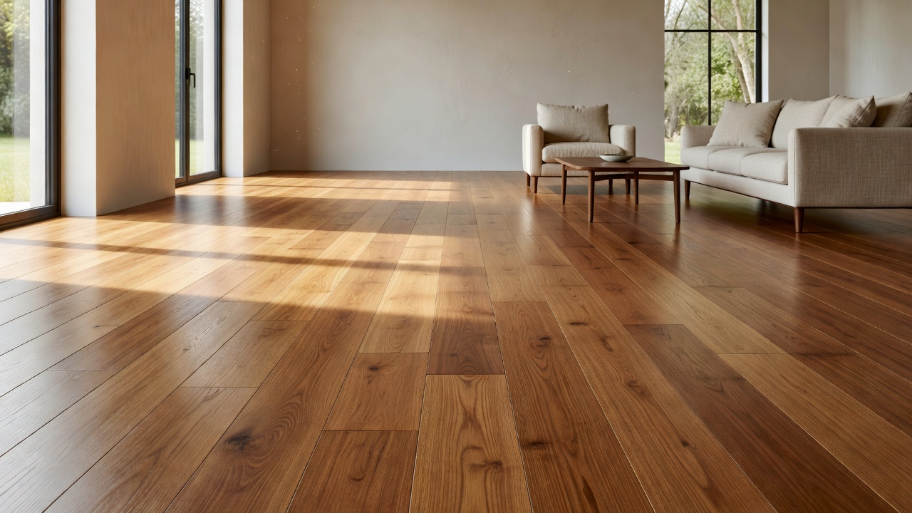 Hero image for warm wood flooring trends 2026